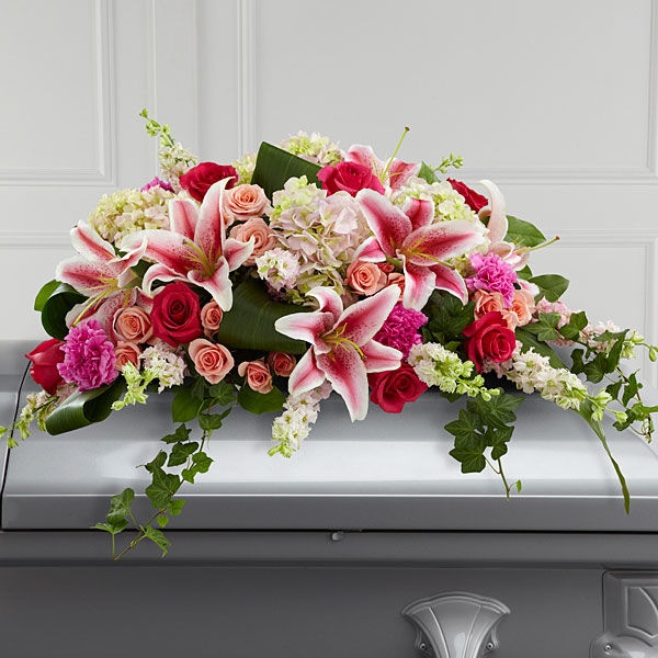 The FTD Splendid Grace Casket Spray