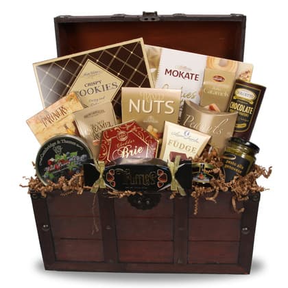 Treasure Chest Gift Basket