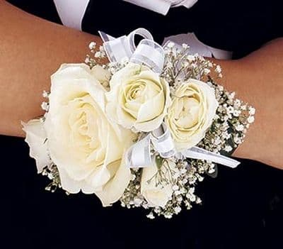 Heavenly White Wristband