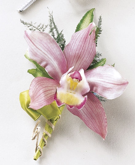 Pink Cymbidium Corsage