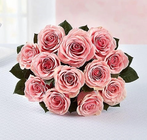 Simply Pink Roses Bouquet
