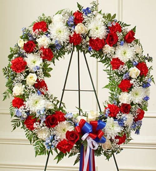 South of The Border Patriotic Wreath