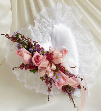Soft Pink Casket Pillow