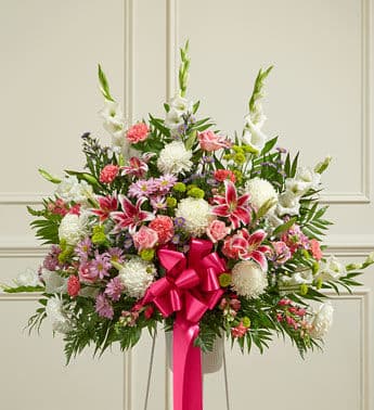 All Things Floral Basket Arrangement