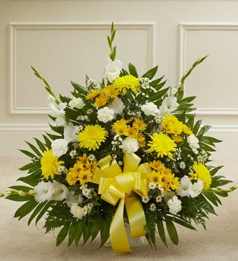 Blazing Basket of Yellow
