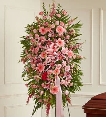 Pink Explosion Standing Spray