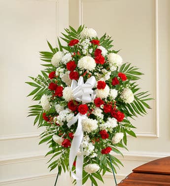 Carnation Combination Standing Spray