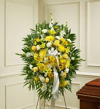 Mellow Yellow Standing Spray