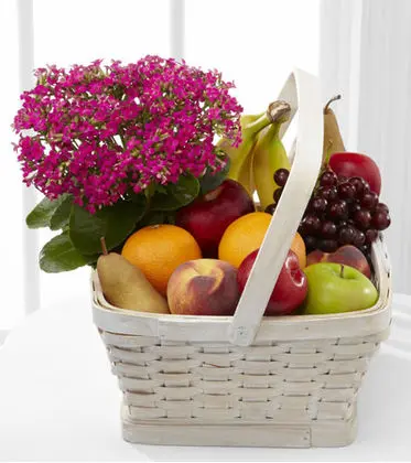 Flowering Fruit Basket