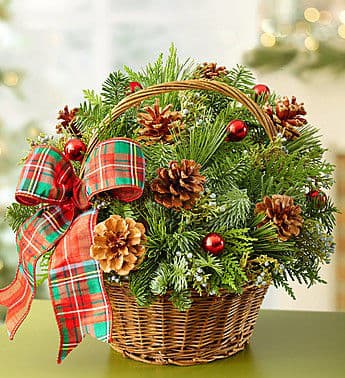 Country Style Holiday Baskets