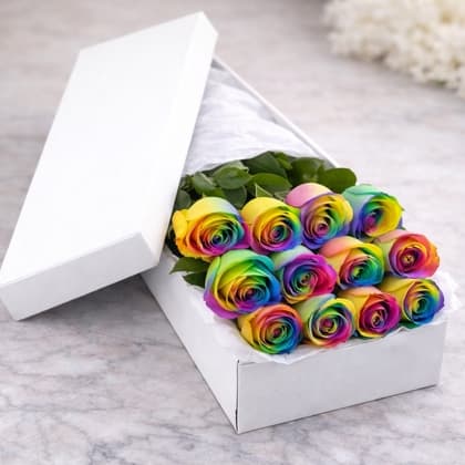 Rainbow Roses