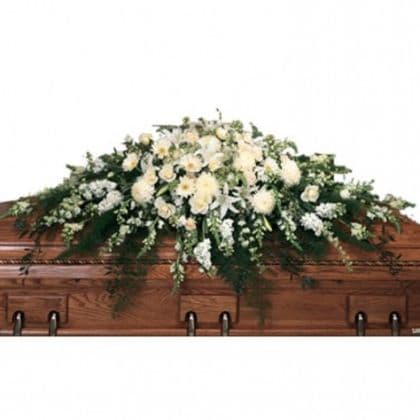 Glorious Green Funeral Flower Packege