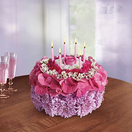 Your Special Day Flower Cake