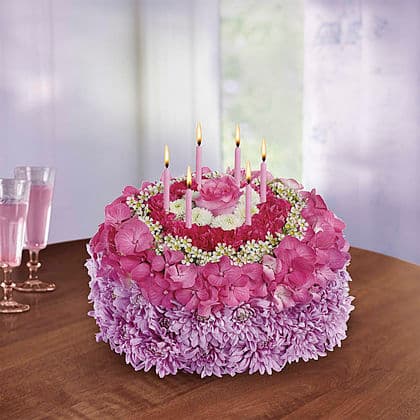 Your Special Day Flower Cake