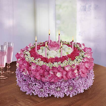 Your Special Day Flower Cake