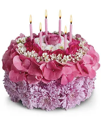 Your Special Day Flower Cake