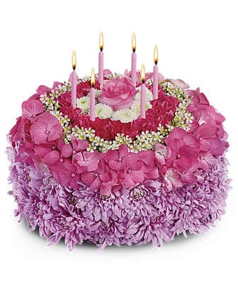 Your Special Day Flower Cake