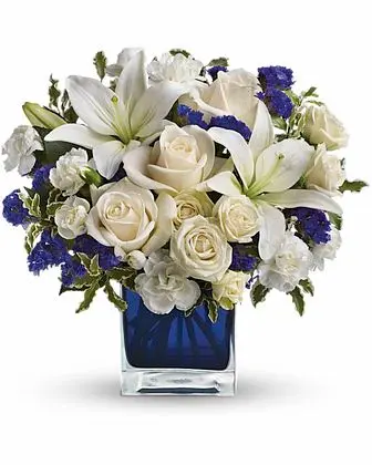 Teleflora's Sapphire Skies Bouquet