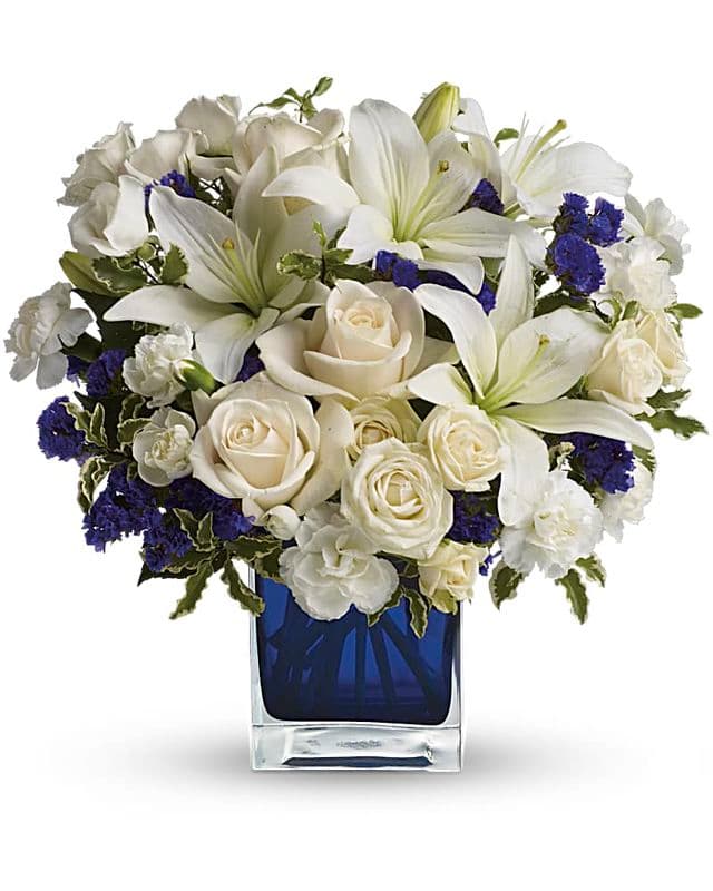 Teleflora's Sapphire Skies Bouquet