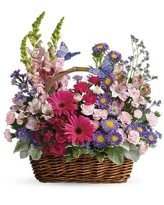Country Basket Blooms