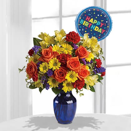 Fly Away Birthday Bouquet