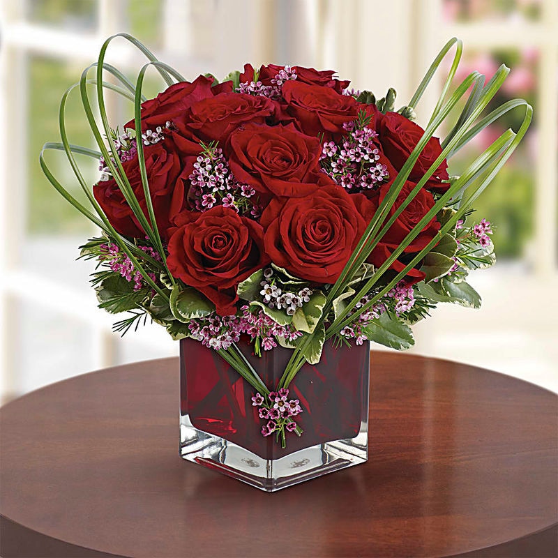 Teleflora's Sweet Thoughts Bouquet with Red Roses
