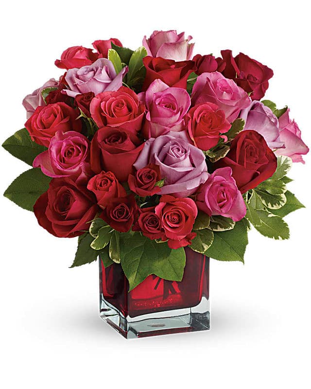 Madly in Love Bouquet with Red Roses by Teleflora