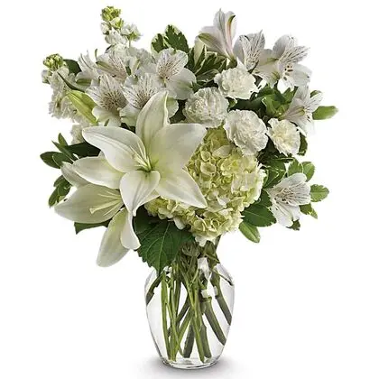 Teleflora's Purest Love Bouquet