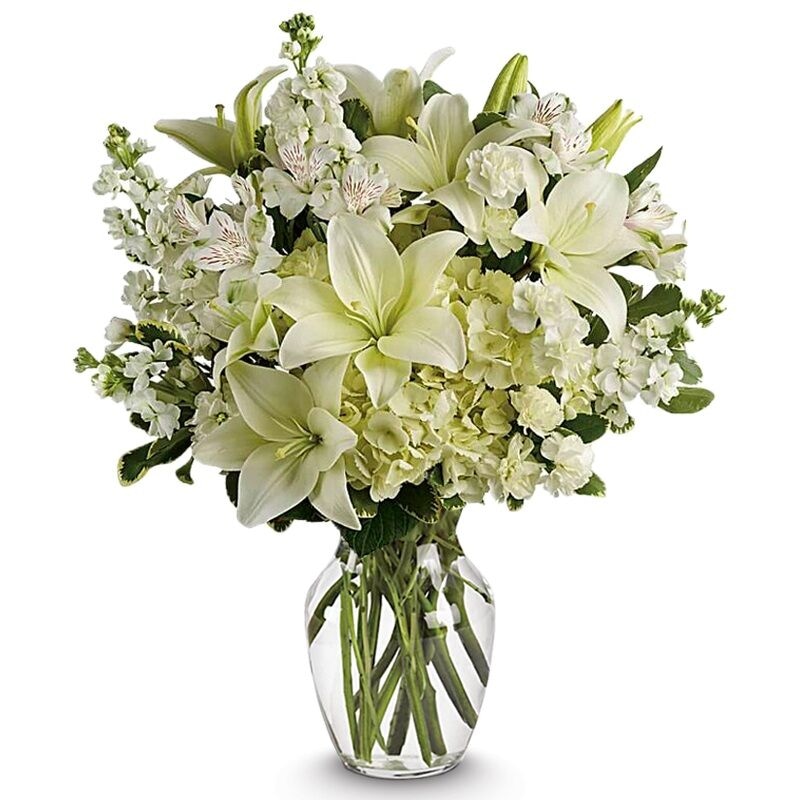 Teleflora's Purest Love Bouquet