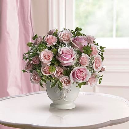 Teleflora's Parisian Pinks with Roses