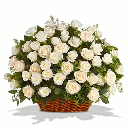 Bountiful Rose Basket