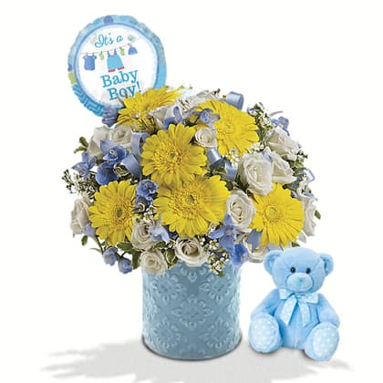 Baby Boy Bloom Floral