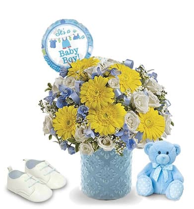 Baby Boy Bloom Floral
