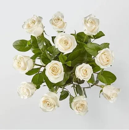 White Roses Bouquet