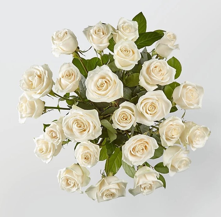 White Roses Bouquet