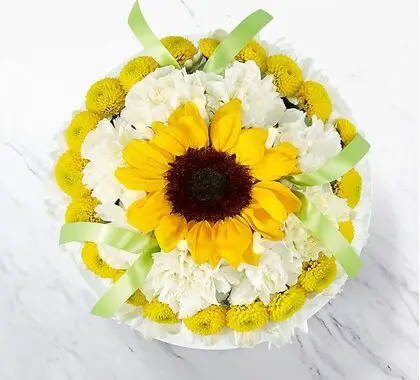 Sunny Birthday Cake