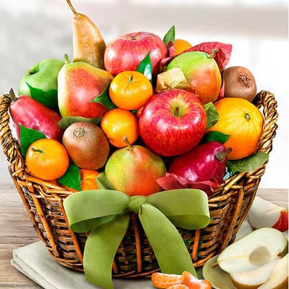 Get Well Fresh Fruitful Gift Basket