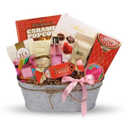 Chocolate Snack and Relaxing Spa Gift