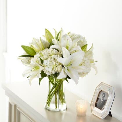 FTD All White Compassionate Arrangement