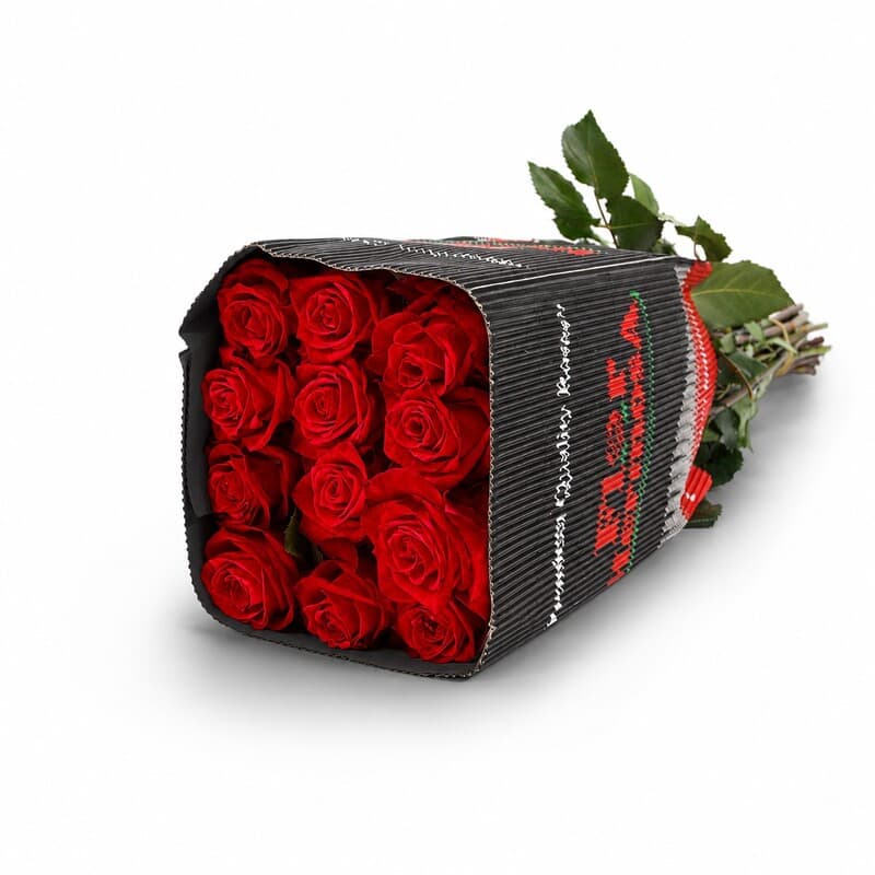 Bulk Red Rose Flower Bunch 25 Stems