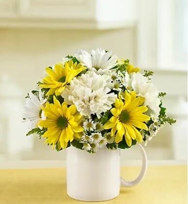 Get Well Soon Flower in a Mug
