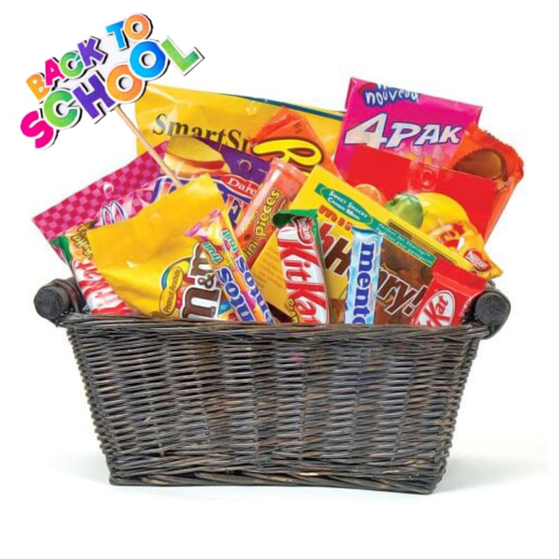 Back To School Candy Basket