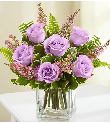 Simply Enchanting Purple Roses