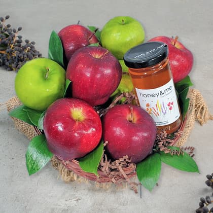 Apple and Honey Gift Basket