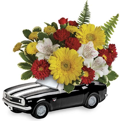 Teleflora's '67 Chevy Camaro Bouquet