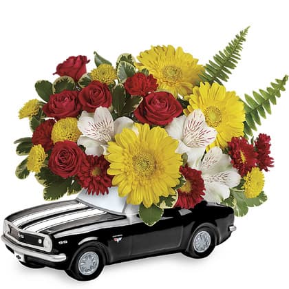 Teleflora's '67 Chevy Camaro Bouquet
