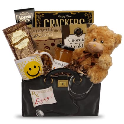 Prescribed Smiles Get Well Gift Basket