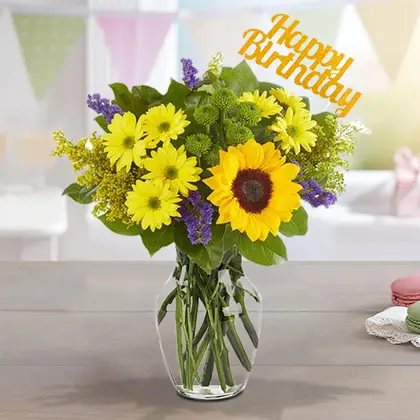 August Birthday Sunflower Party