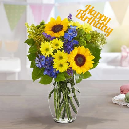 August Birthday Sunflower Party