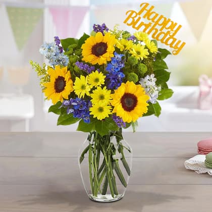 August Birthday Sunflower Party